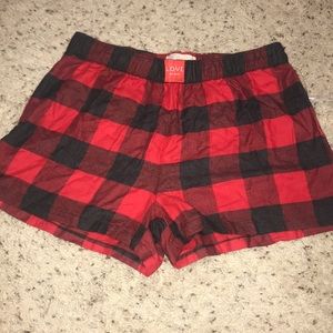 Pajama shorts